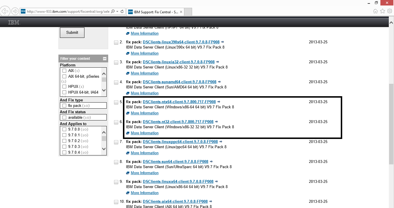 informix odbc driver 64 bit